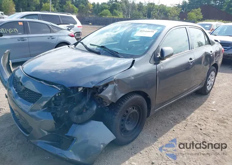 2009 Toyota Corolla Le from USA, damaged, VIN 2T1BU40E89C183196